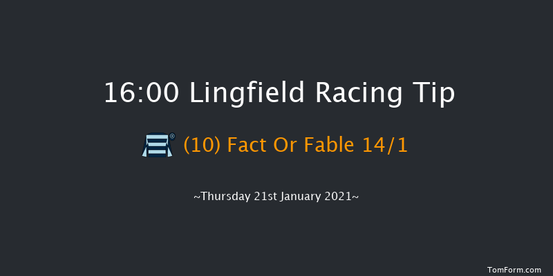 Betway Apprentice Handicap Lingfield 16:00 Handicap (Class 6) 6f Mon 18th Jan 2021