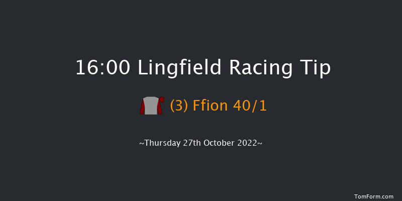 Lingfield 16:00 Listed (Class 1) 8f Thu 29th Sep 2022