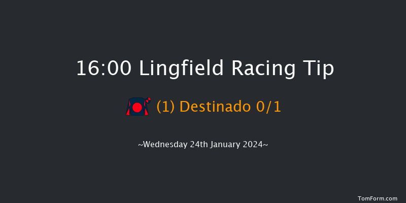 Lingfield  16:00 Stakes
(Class 6) 10f Thu 4th Jan 2024