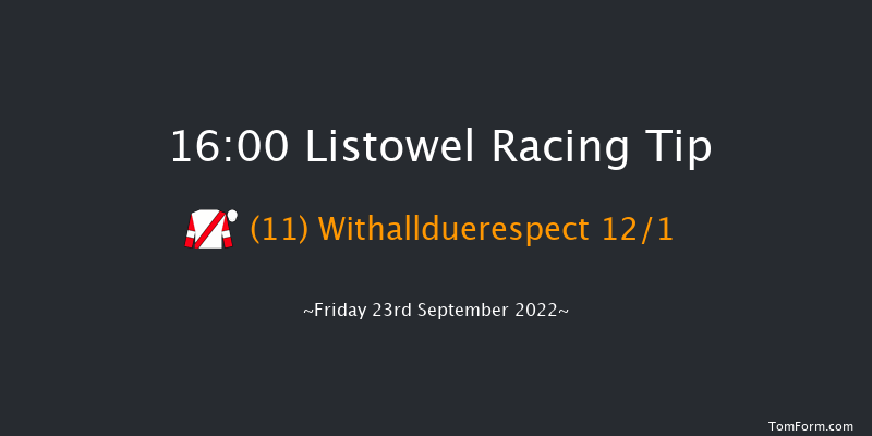 Listowel 16:00 Handicap Chase 20f Thu 22nd Sep 2022