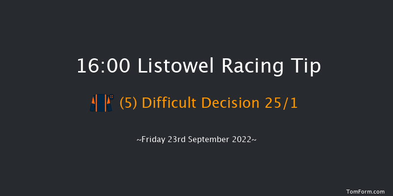 Listowel 16:00 Handicap Chase 20f Thu 22nd Sep 2022