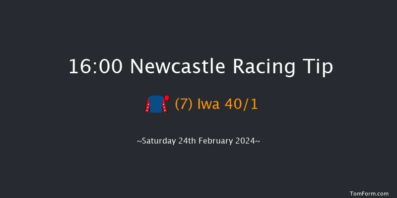 Newcastle  16:00 Handicap Hurdle (Class 3)
17f Thu 22nd Feb 2024