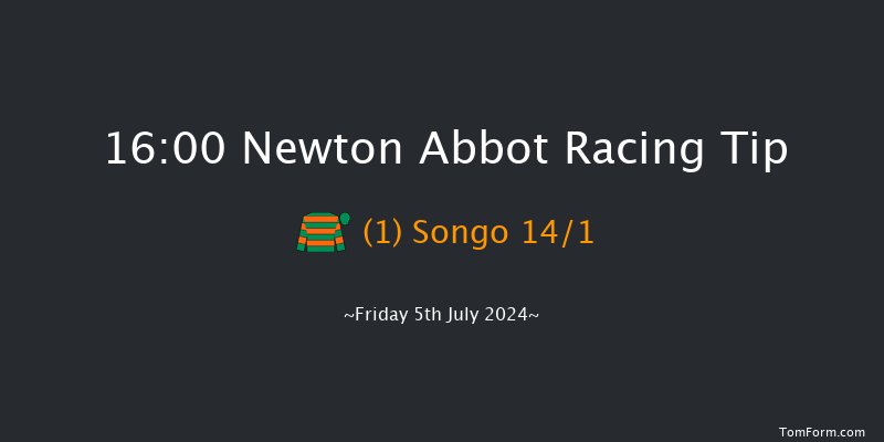 Newton Abbot  16:00 Handicap
Hurdle (Class 4) 22f Tue 25th Jun 2024