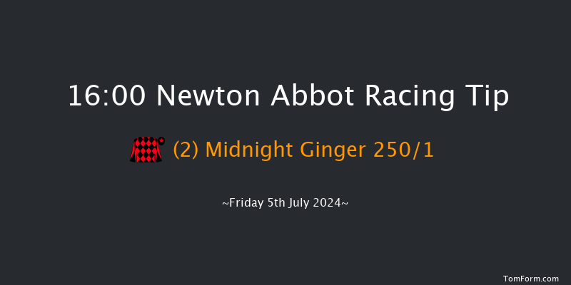 Newton Abbot  16:00 Handicap
Hurdle (Class 4) 22f Tue 25th Jun 2024