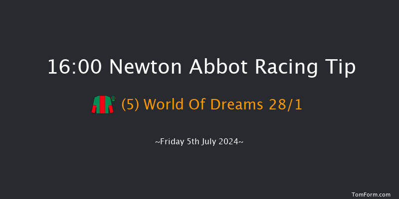 Newton Abbot  16:00 Handicap
Hurdle (Class 4) 22f Tue 25th Jun 2024