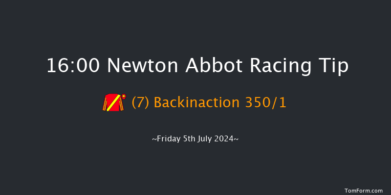 Newton Abbot  16:00 Handicap
Hurdle (Class 4) 22f Tue 25th Jun 2024