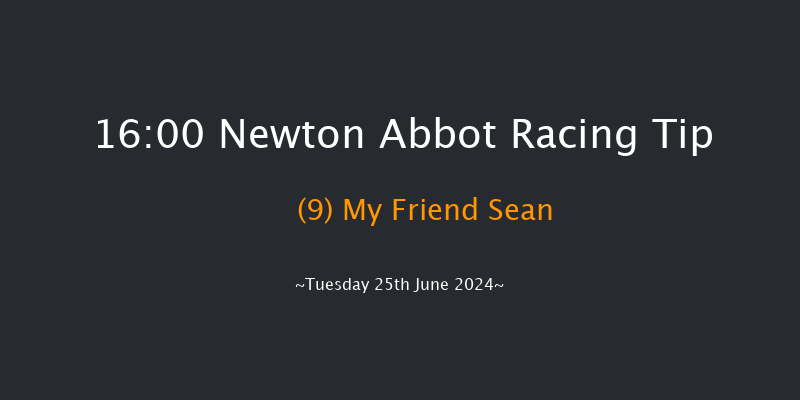 Newton Abbot  16:00 Handicap Hurdle (Class
5) 18f Fri 14th Jun 2024