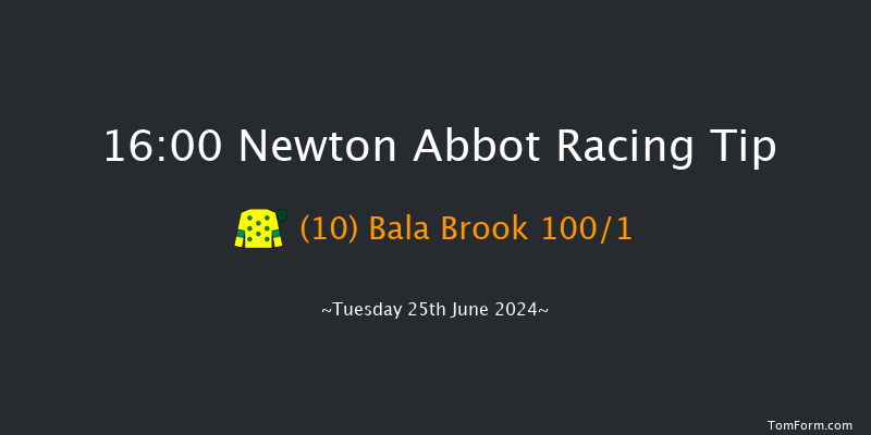 Newton Abbot  16:00 Handicap Hurdle (Class
5) 18f Fri 14th Jun 2024