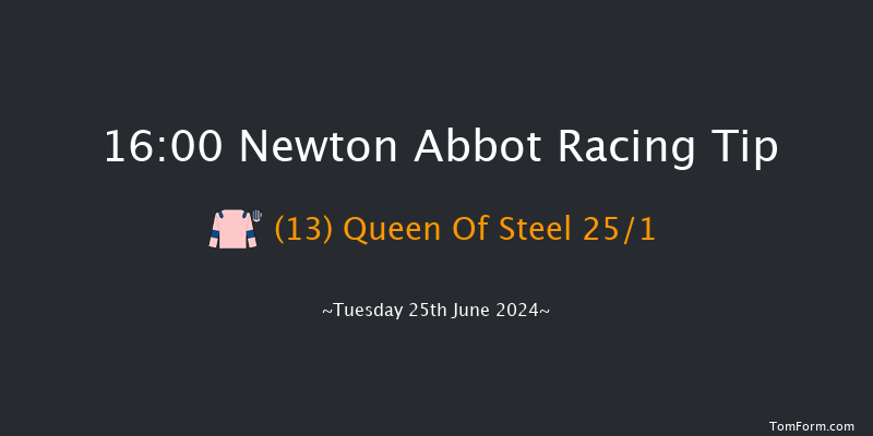 Newton Abbot  16:00 Handicap Hurdle (Class
5) 18f Fri 14th Jun 2024