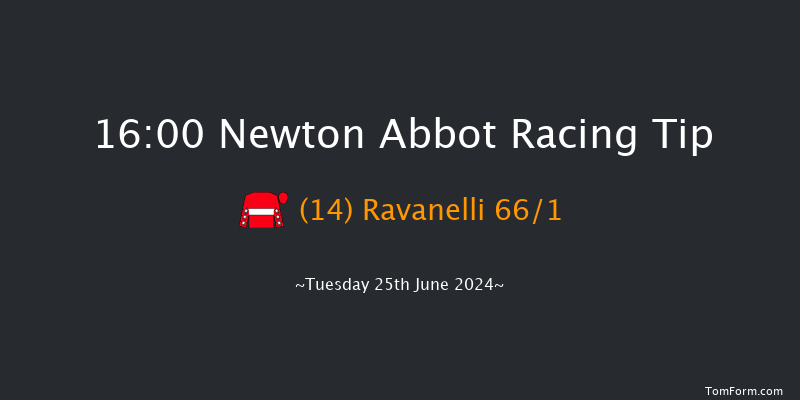 Newton Abbot  16:00 Handicap Hurdle (Class
5) 18f Fri 14th Jun 2024