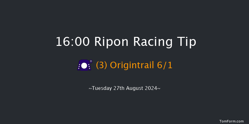 Ripon  16:00 Handicap (Class 4) 6f  Mon 26th Aug 2024