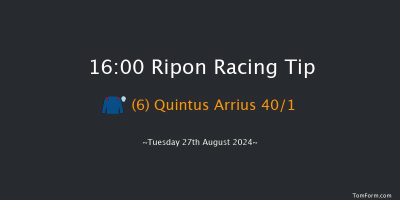 Ripon  16:00 Handicap (Class 4) 6f  Mon 26th Aug 2024