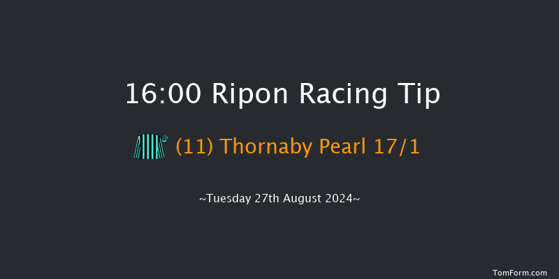 Ripon  16:00 Handicap (Class 4) 6f  Mon 26th Aug 2024