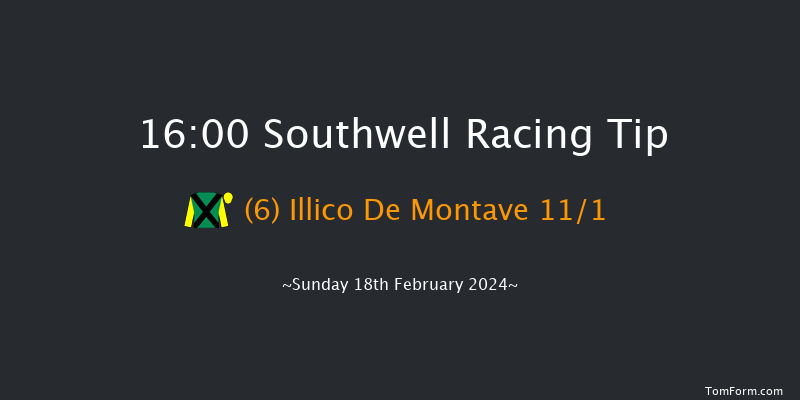 Southwell  16:00 Novices Hurdle (Class 4)
16f Thu 15th Feb 2024