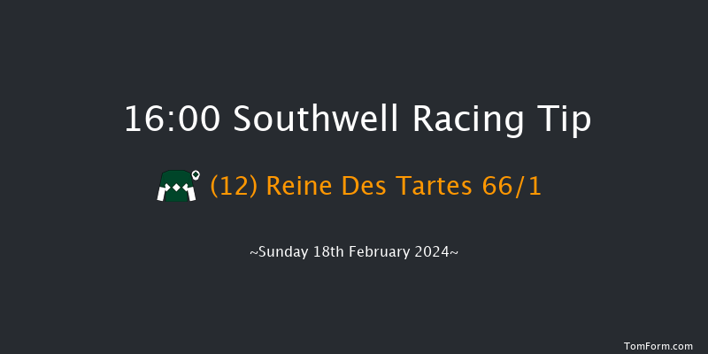 Southwell  16:00 Novices Hurdle (Class 4)
16f Thu 15th Feb 2024