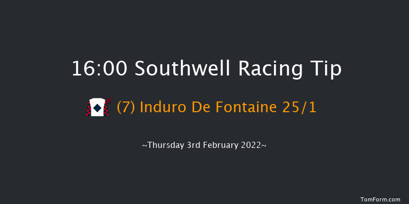 Southwell 16:00 Handicap (Class 6) 12f Thu 27th Jan 2022