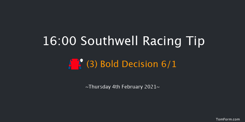 Betway Handicap Southwell 16:00 Handicap (Class 6) 6f Tue 2nd Feb 2021