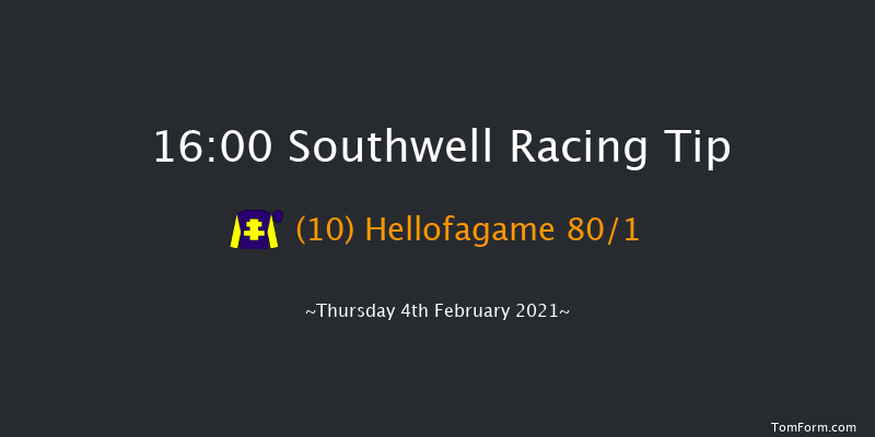 Betway Handicap Southwell 16:00 Handicap (Class 6) 6f Tue 2nd Feb 2021