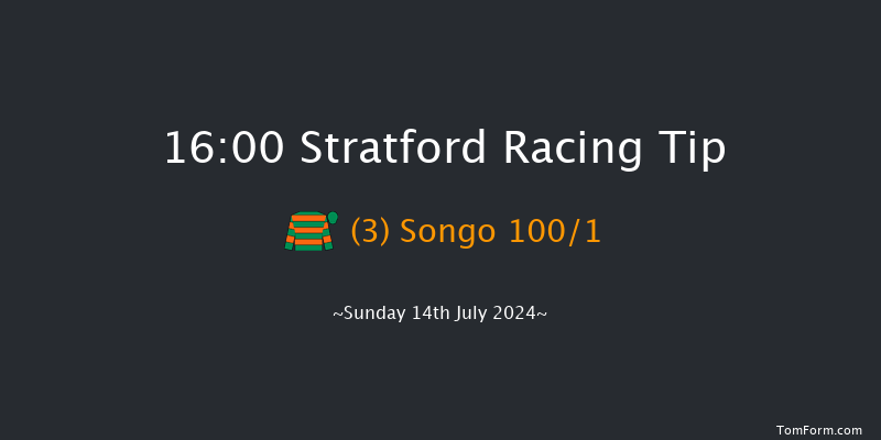 Stratford  16:00 Handicap Hurdle (Class 3)
19f Tue 2nd Jul 2024