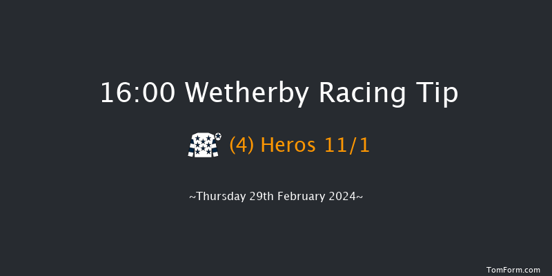 Wetherby  16:00 Handicap Chase (Class 3)
19f Sat 3rd Feb 2024