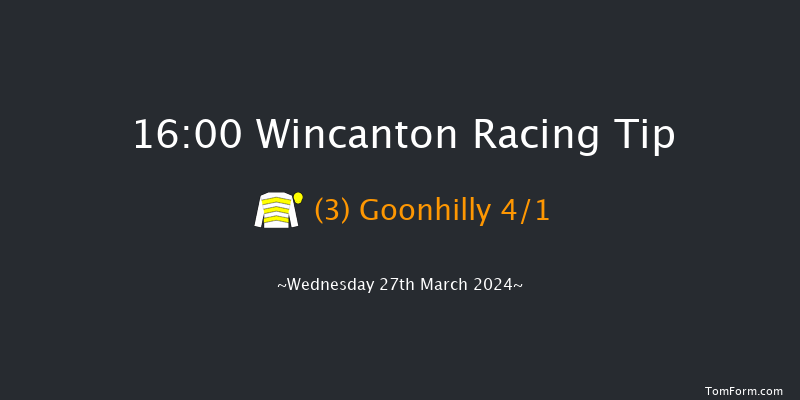 Wincanton  16:00
Maiden Hurdle (Class 4) 15f Thu 7th Mar 2024