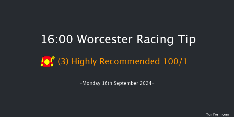 Worcester  16:00 Maiden Hurdle (Class 4) 16f  Wed 11th Sep 2024