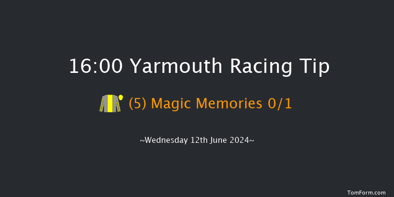 Yarmouth  16:00 Handicap (Class 4) 8f Mon 27th May 2024