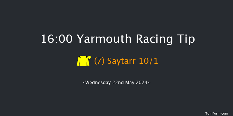 Yarmouth  16:00 Stakes (Class 2) 6f Sat 4th May 2024