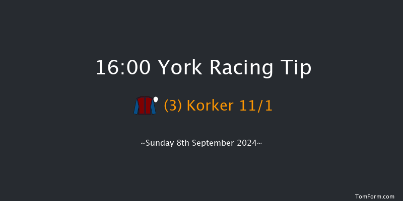 York  16:00 Listed (Class 1) 6f  Sat 24th Aug 2024