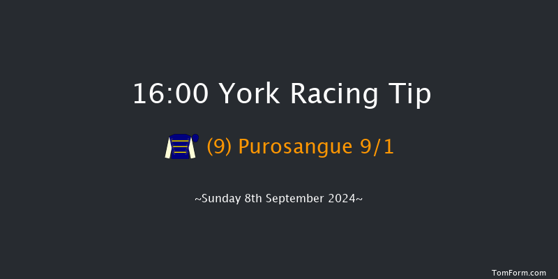 York  16:00 Listed (Class 1) 6f  Sat 24th Aug 2024