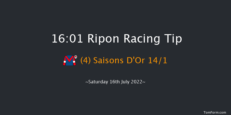 Ripon 16:01 Handicap (Class 4) 8f Mon 4th Jul 2022