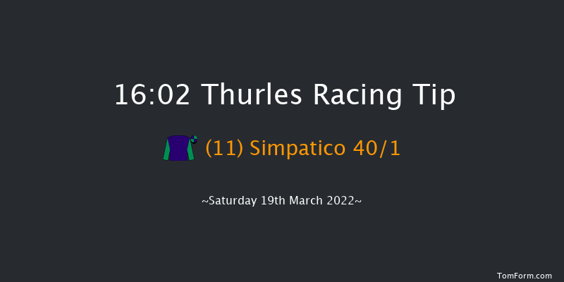 Thurles 16:02 Maiden Hurdle 16f Thu 10th Mar 2022