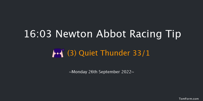 Newton Abbot 16:03 Handicap Hurdle (Class 5) 22f Fri 16th Sep 2022