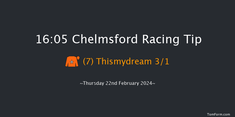 Chelmsford  16:05 Handicap (Class 5) 6f Thu 15th Feb 2024