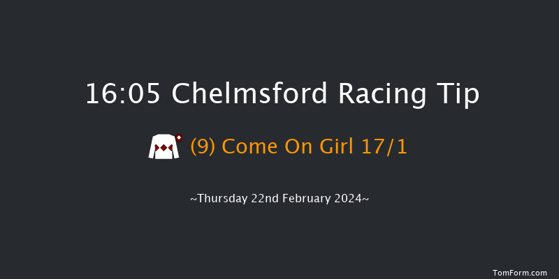 Chelmsford  16:05 Handicap (Class 5) 6f Thu 15th Feb 2024