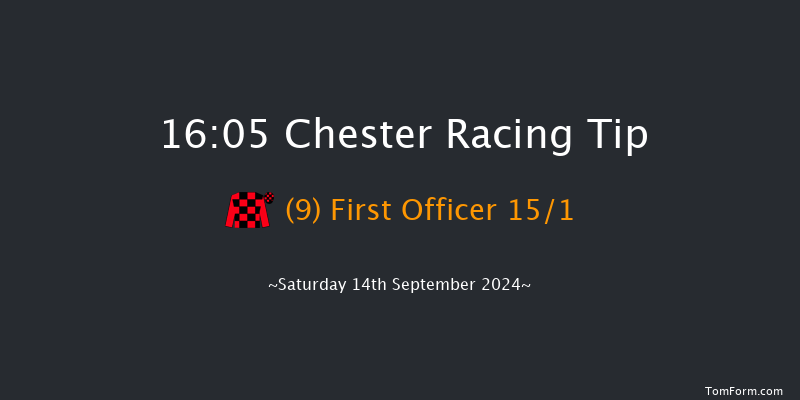 Chester  16:05 Handicap (Class 3) 10f
 

  

Chester  16:40 Handicap (Class 4) 8f Fri 13th Sep 2024