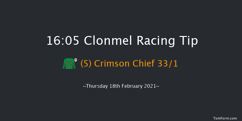 Kilmolash (Q.R.) Handicap Hurdle (80-102) Clonmel 16:05 Handicap Hurdle 19f Tue 19th Jan 2021