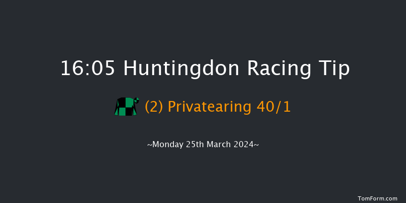 Huntingdon  16:05 Handicap Hurdle (Class 5)
21f Sun 17th Mar 2024