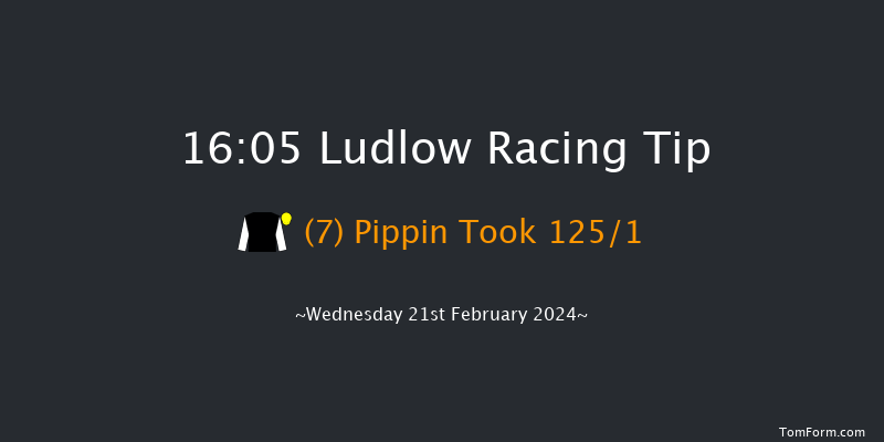 Ludlow  16:05 Maiden Hurdle (Class
4) 24f Wed 7th Feb 2024