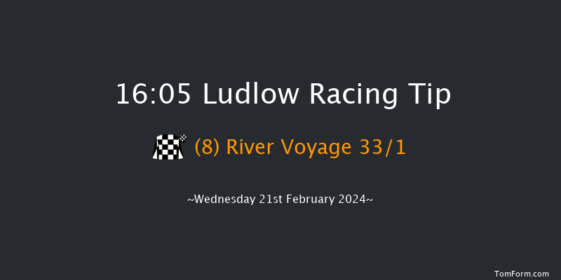 Ludlow  16:05 Maiden Hurdle (Class
4) 24f Wed 7th Feb 2024