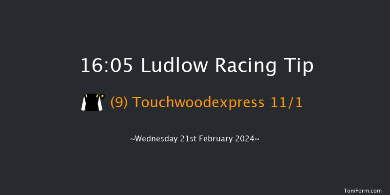 Ludlow  16:05 Maiden Hurdle (Class
4) 24f Wed 7th Feb 2024