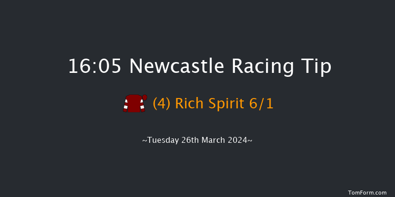 Newcastle  16:05 Handicap Hurdle (Class 3)
20f Mon 25th Mar 2024