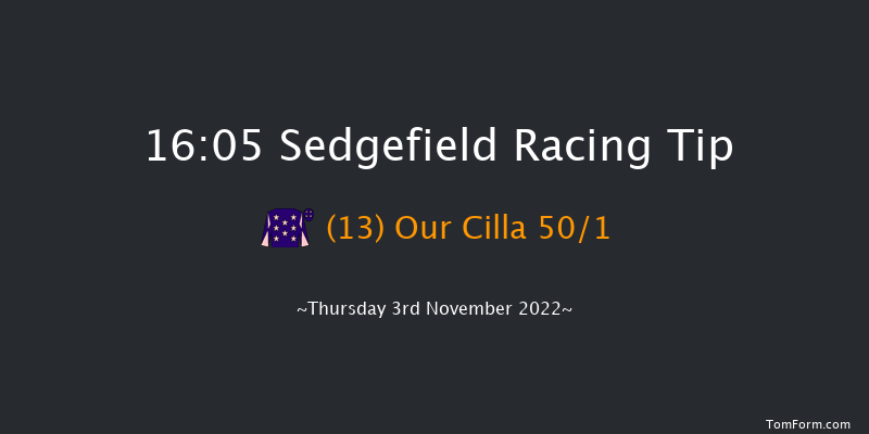 Sedgefield 16:05 Handicap Hurdle (Class 5) 21f Sun 16th Oct 2022