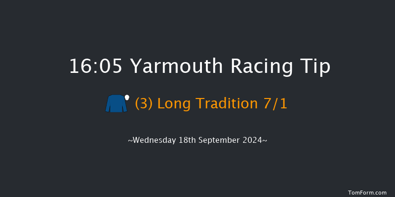 Yarmouth  16:05 Handicap (Class 3) 9f Tue 17th Sep 2024