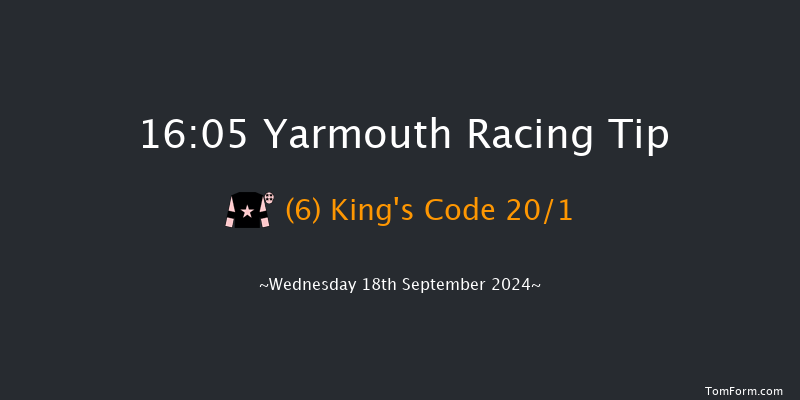 Yarmouth  16:05 Handicap (Class 3) 9f Tue 17th Sep 2024