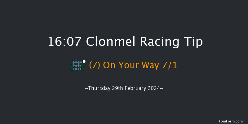 Clonmel  16:07 Maiden Hurdle 19f Thu 15th Feb 2024