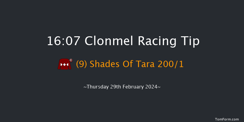 Clonmel  16:07 Maiden Hurdle 19f Thu 15th Feb 2024