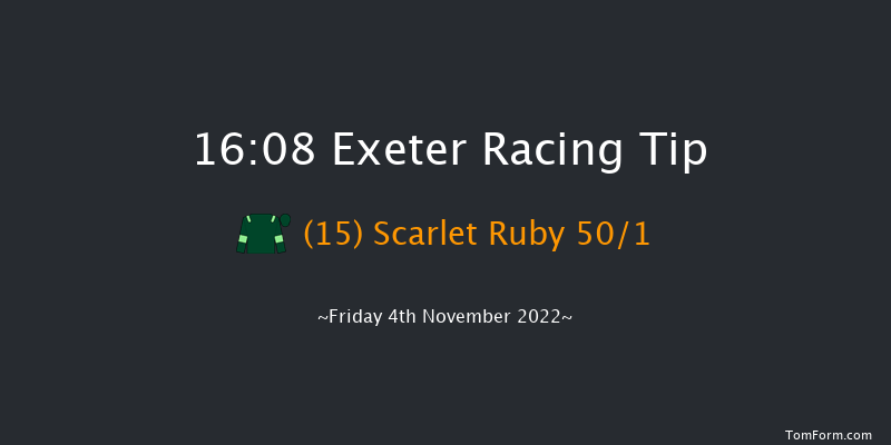 Exeter 16:08 Handicap Hurdle (Class 5) 17f Tue 18th Oct 2022