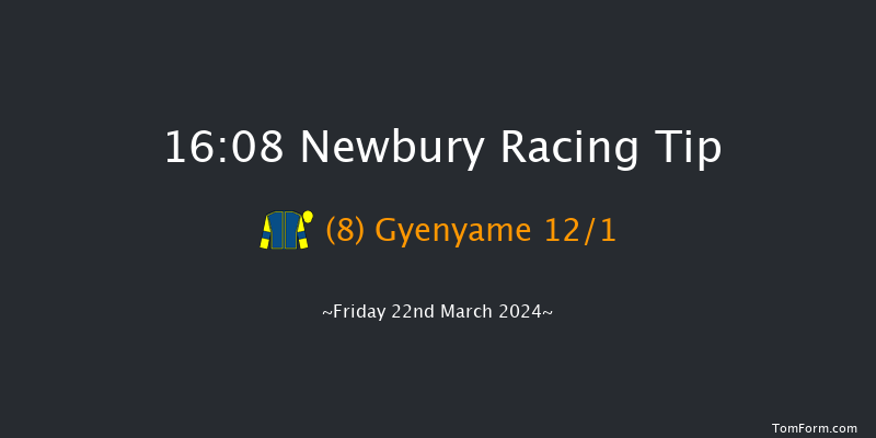 Newbury  16:08 Handicap Hurdle (Class 3)
24f Sat 2nd Mar 2024