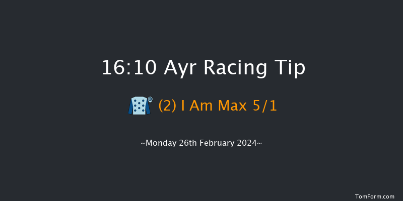 Ayr  16:10 Maiden Hurdle (Class 4)
16f Tue 13th Feb 2024